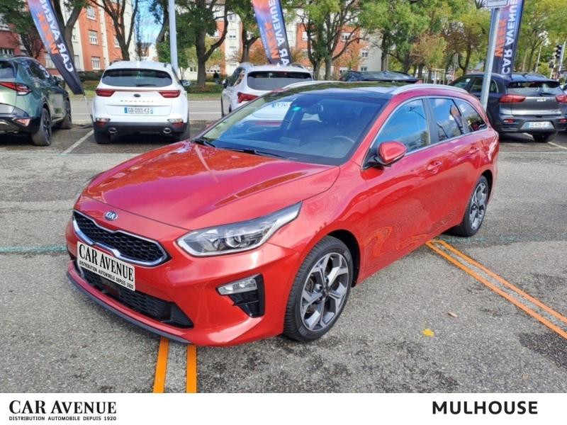 Occasion KIA Ceed SW 1.6 CRDI 136ch Edition One Garantie 1an GPS Caméra 2018 Rouge Rubis métallisé 14490 € à Mulhouse
