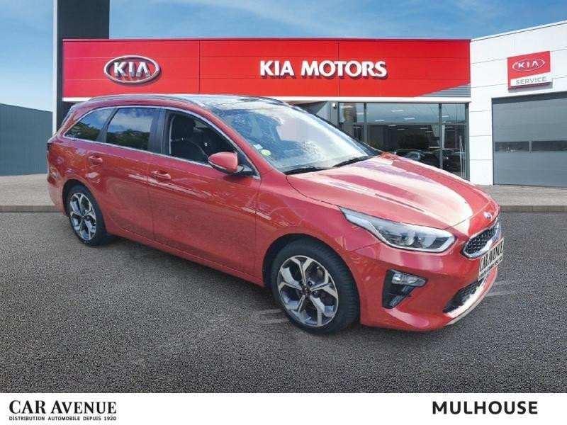 Occasion KIA Ceed SW 1.6 CRDI 136ch Edition One Garantie 1an GPS Caméra 2018 Rouge Rubis métallisé 14490 € à Mulhouse