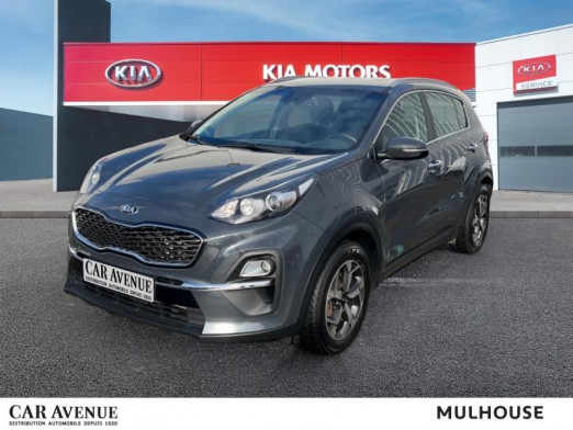 Occasion KIA Sportage 1.6 CRDi 115ch MHEV Active 4x2 Garantie 11/27 GPS Caméra CarPlay 2020 Gris Eclipse 19 990 € à Mulhouse