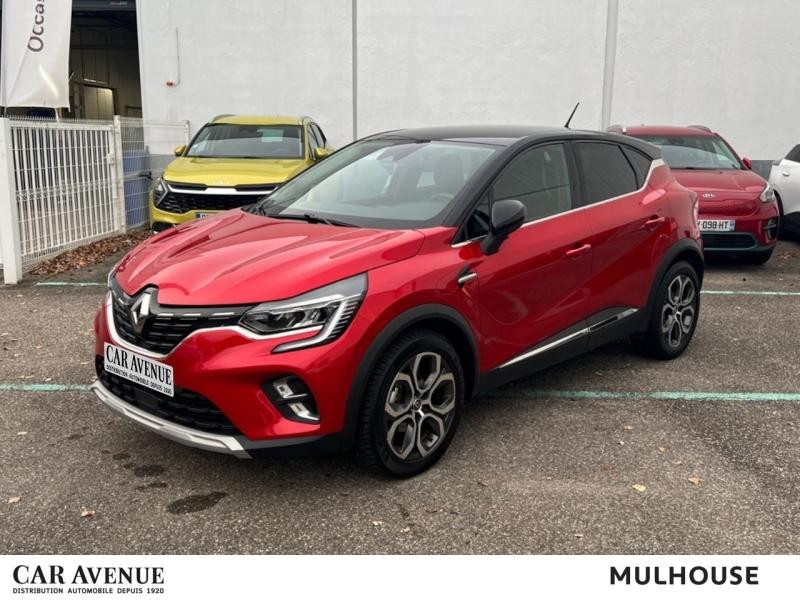 Occasion RENAULT Captur 1.0 TCe 100ch Intens - 20 GARANTIE 12 MOIS 2020 Rouge Flamme/Noir Etoilé 13990 € à Mulhouse