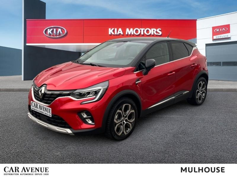 Occasion RENAULT Captur 1.0 TCe 100ch Intens - 20 GARANTIE 12 MOIS 2020 Rouge Flamme/Noir Etoilé 13990 € à Mulhouse