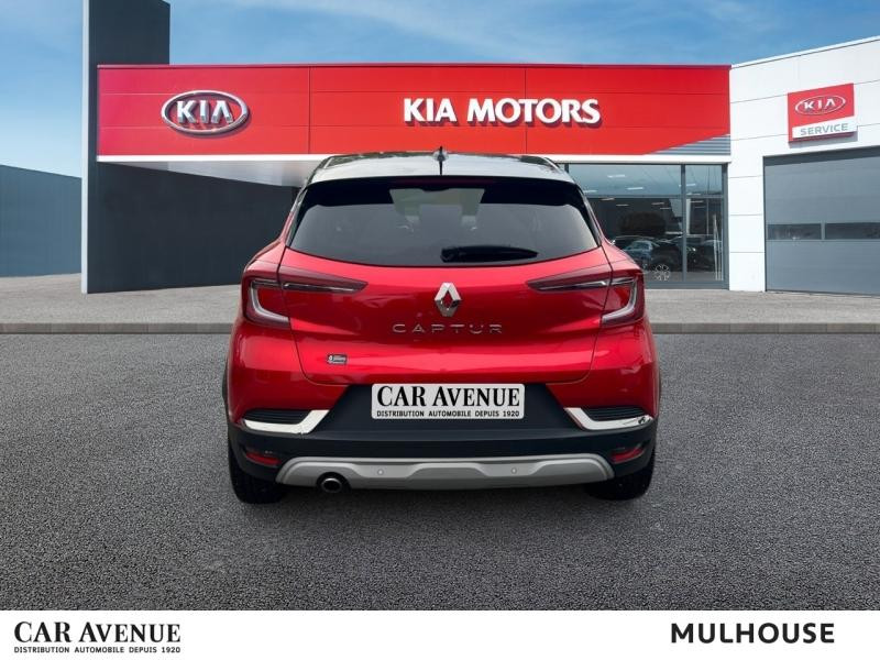 Occasion RENAULT Captur 1.0 TCe 100ch Intens - 20 GARANTIE 12 MOIS 2020 Rouge Flamme/Noir Etoilé 13990 € à Mulhouse