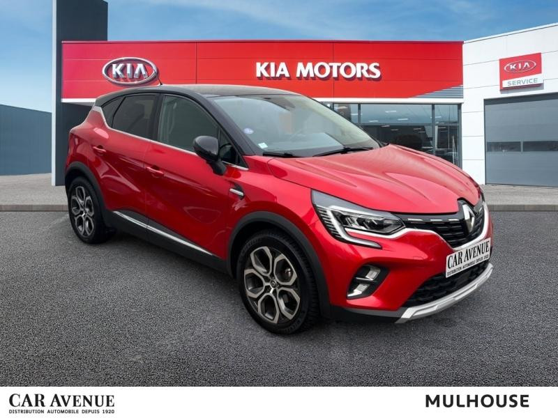 Occasion RENAULT Captur 1.0 TCe 100ch Intens - 20 GARANTIE 12 MOIS 2020 Rouge Flamme/Noir Etoilé 13990 € à Mulhouse