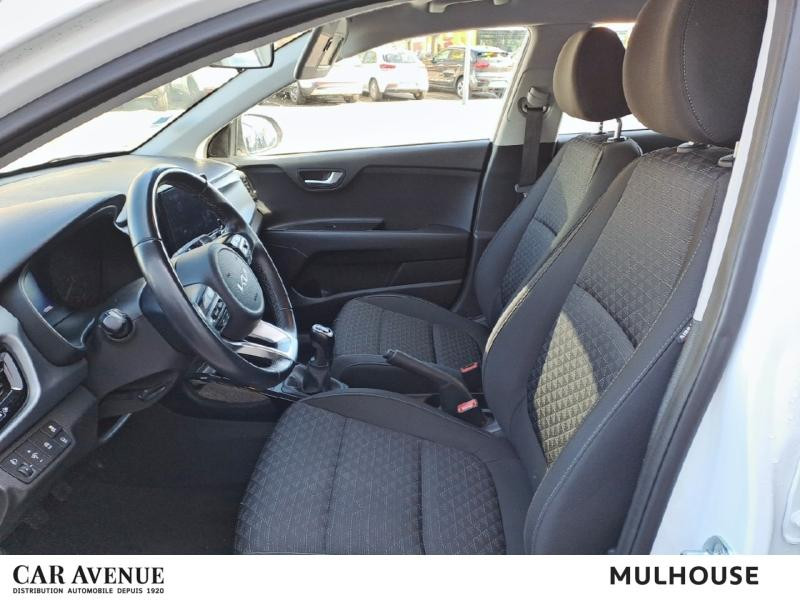 Occasion KIA Rio 1.2 DPi 84ch Active Garantie 1an CarPlay Caméra Régulateur 2023 Blanc 13990 € à Mulhouse