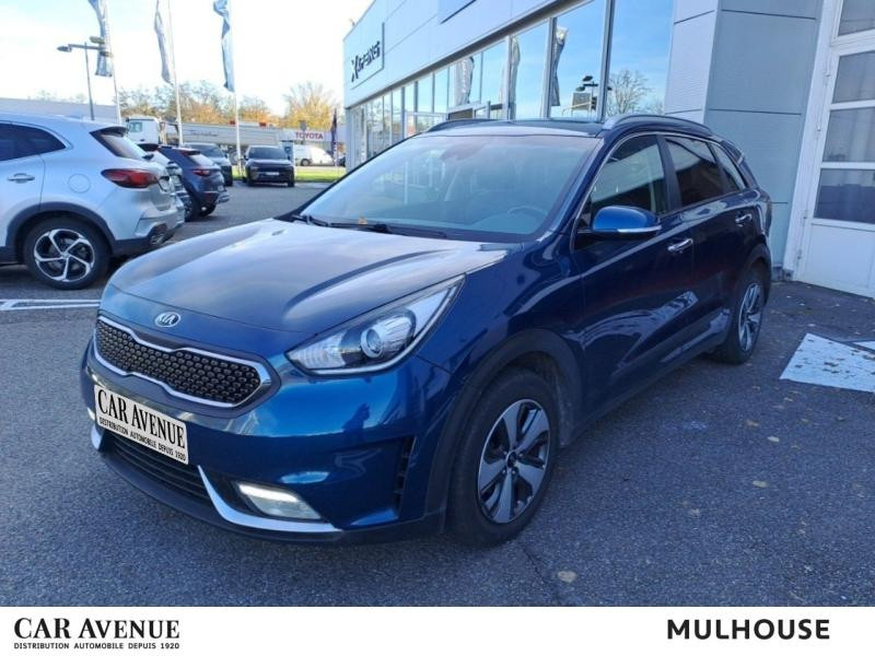 Occasion KIA Niro 1.6 GDi 105ch ISG + électrique 43.5ch Active DCT6 GARANTIE 12 MOIS 2017 Bleu Lagon métallisé 14990 € à Mulhouse