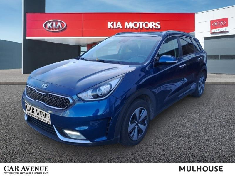 Occasion KIA Niro 1.6 GDi 105ch ISG + électrique 43.5ch Active DCT6 GARANTIE 12 MOIS 2017 Bleu Lagon métallisé 14990 € à Mulhouse