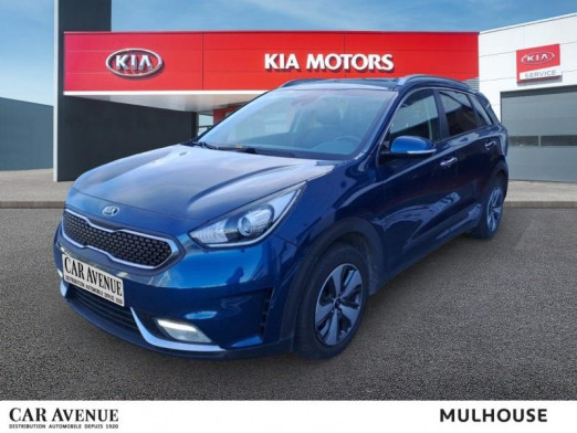 Occasion KIA Niro 1.6 GDi 105ch ISG + électrique 43.5ch Active DCT6 GARANTIE 12 MOIS 2017 Bleu Lagon métallisé 14 990 € à Mulhouse