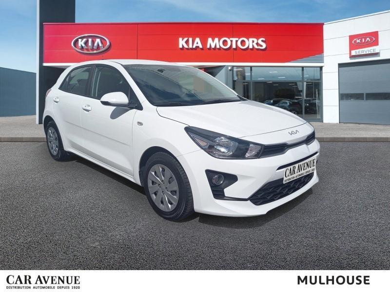 Occasion KIA Rio 1.2 DPi 84ch Motion garantie 12 mois 2023 Blanc 13490 € à Mulhouse