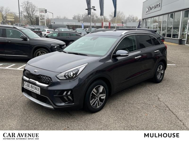 Occasion KIA Niro 1.6 GDi 105ch ISG + électrique 43.5ch Design DCT6 GARANTIE 12 MOIS 2021 Gris Aluminium 19990 € à Mulhouse