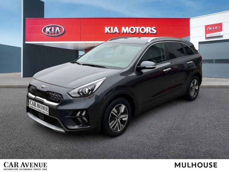 Occasion KIA Niro 1.6 GDi 105ch ISG + électrique 43.5ch Design DCT6 GARANTIE 12 MOIS 2021 Gris Aluminium 19990 € à Mulhouse