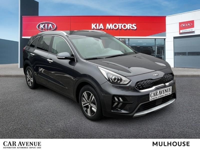 Occasion KIA Niro 1.6 GDi 105ch ISG + électrique 43.5ch Design DCT6 GARANTIE 12 MOIS 2021 Gris Aluminium 19990 € à Mulhouse