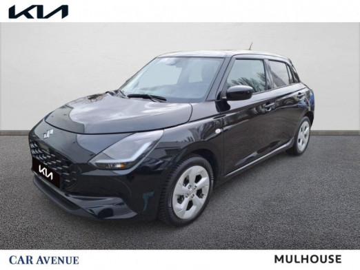 Occasion SUZUKI Swift 1.2 Hybrid 83 Pack Garantie 1an Carplay Caméra Gps Sièges chauffants 2025 Super Black Pearl Metal 16 990 € à Mulhouse