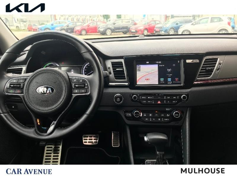 Occasion KIA Niro 1.6 GDi 141 PHEV Design DCT6 Euro6d-T Garantie 1an CarPlay Sièges chauffants 2018 Noir Ebene métallisé 16990 € à Mulhouse