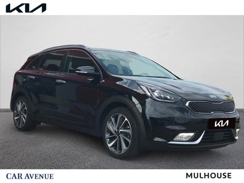 Occasion KIA Niro 1.6 GDi 141 PHEV Design DCT6 Euro6d-T Garantie 1an CarPlay Sièges chauffants 2018 Noir Ebene métallisé 16990 € à Mulhouse