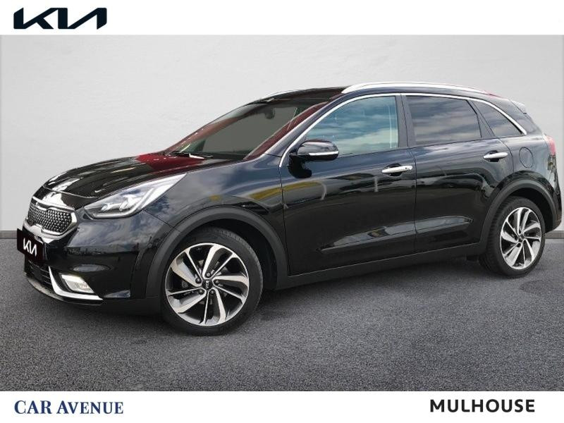 Occasion KIA Niro 1.6 GDi 141 PHEV Design DCT6 Euro6d-T Garantie 1an CarPlay Sièges chauffants 2018 Noir Ebene métallisé 16990 € à Mulhouse