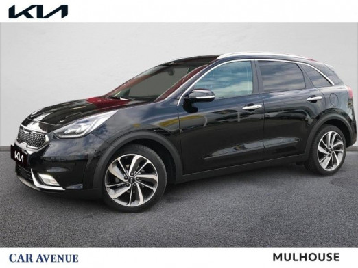 Occasion KIA Niro 1.6 GDi 141 PHEV Design DCT6 Euro6d-T Garantie 1an CarPlay Sièges chauffants 2018 Noir Ebene métallisé 16 990 € à Mulhouse