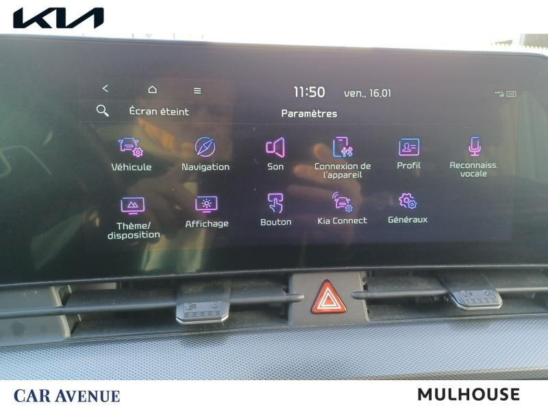 Occasion KIA Sportage 1.6 T-GDi 230ch HEV  Design BVA6 4x2 GARANTIE 04/2029 2022 Rouge Rubis métallisé 26990 € à Mulhouse