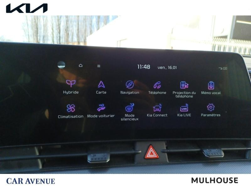 Occasion KIA Sportage 1.6 T-GDi 230ch HEV  Design BVA6 4x2 GARANTIE 04/2029 2022 Rouge Rubis métallisé 26990 € à Mulhouse