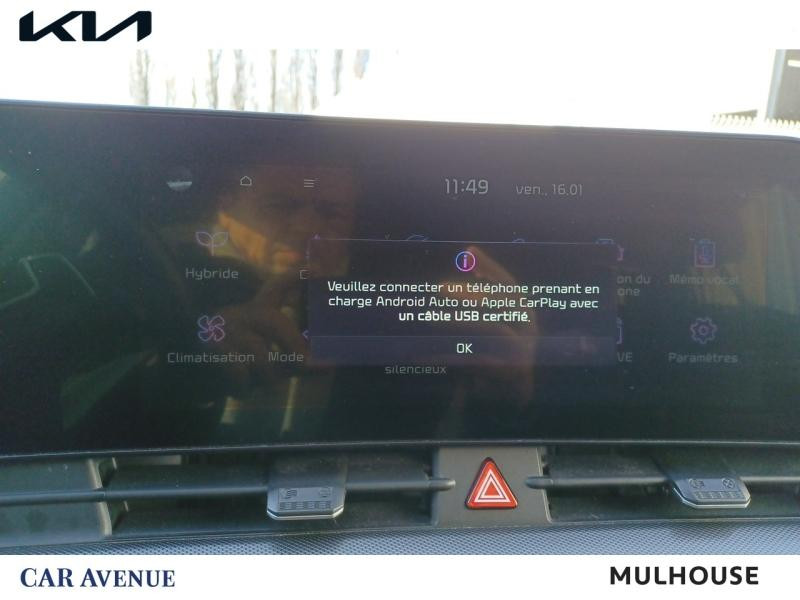 Occasion KIA Sportage 1.6 T-GDi 230ch HEV  Design BVA6 4x2 GARANTIE 04/2029 2022 Rouge Rubis métallisé 26990 € à Mulhouse