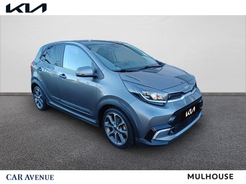 Occasion KIA Picanto 1.2 DPi 84ch GT Line GARANTIE 11-2028 2021 Gris Meteore métallisé 13490 € à Mulhouse