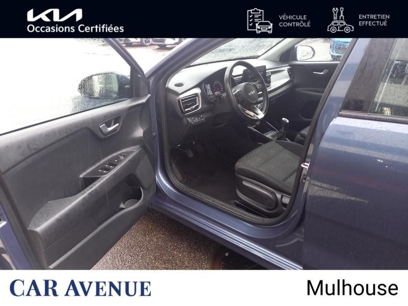 Used KIA Rio 1.0 T-GDI 100ch Active Garantie 1an CarPlay Caméra Régulateur 2022 Bleu Denim métallisé € 13490 in Mulhouse