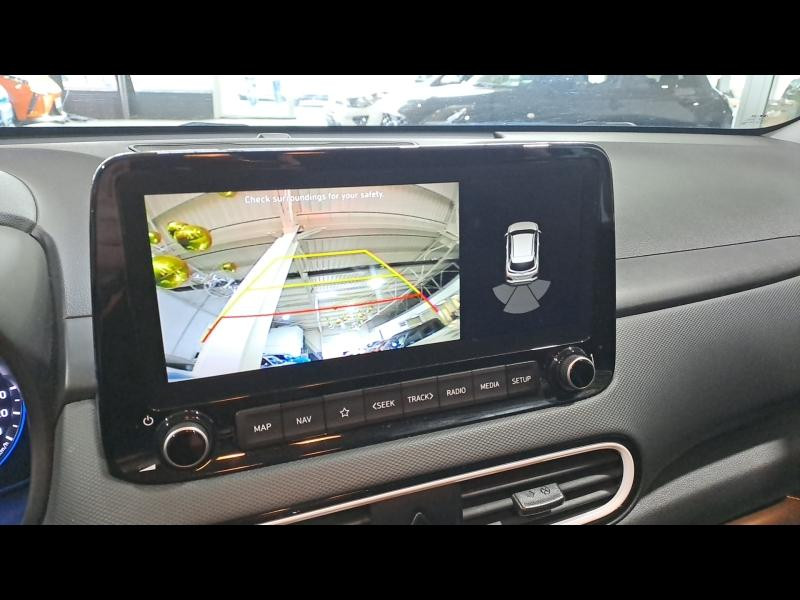 Occasion HYUNDAI Kona 1.6 GDi 141ch Hybrid Creative DCT6 Garantie 1an CarPlay Caméra Angles morts 2020 Atlas White 18990 € à Mulhouse