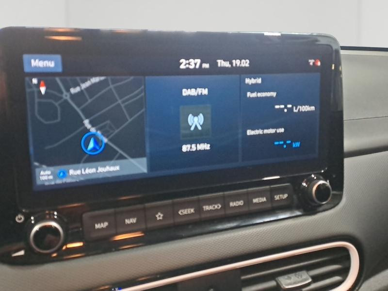 Occasion HYUNDAI Kona 1.6 GDi 141ch Hybrid Creative DCT6 Garantie 1an CarPlay Caméra Angles morts 2020 Atlas White 18990 € à Mulhouse