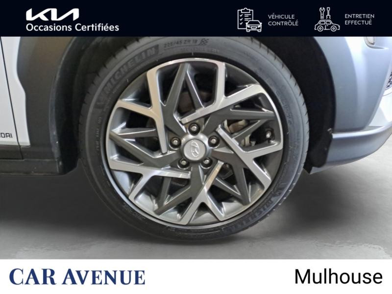 Occasion HYUNDAI Kona 1.6 GDi 141ch Hybrid Creative DCT6 Garantie 1an CarPlay Caméra Angles morts 2020 Atlas White 18990 € à Mulhouse