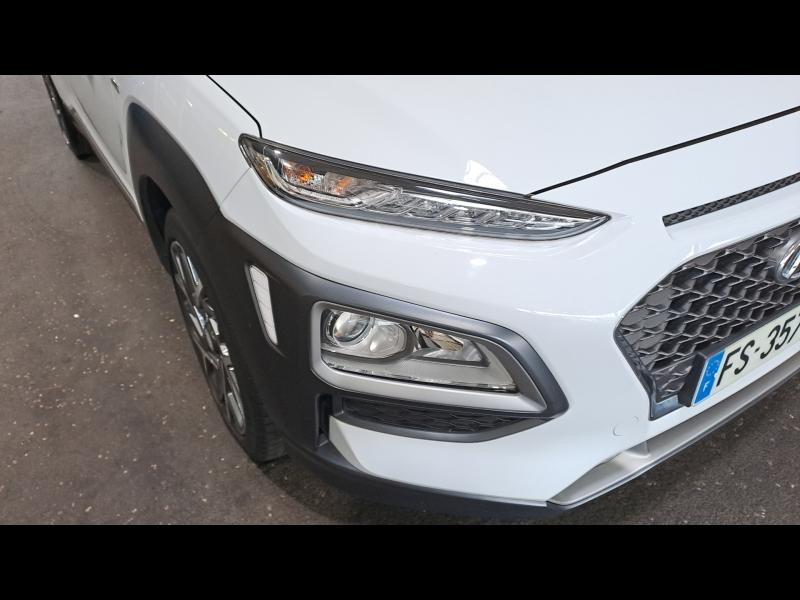 Occasion HYUNDAI Kona 1.6 GDi 141ch Hybrid Creative DCT6 Garantie 1an CarPlay Caméra Angles morts 2020 Atlas White 18990 € à Mulhouse