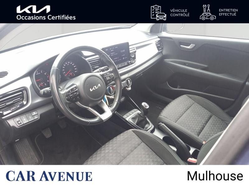 Used KIA Rio 1.0 T-GDI 100ch Active Garantie 1an CarPlay Caméra Régulateur 2022 Bleu Denim métallisé € 13490 in Mulhouse