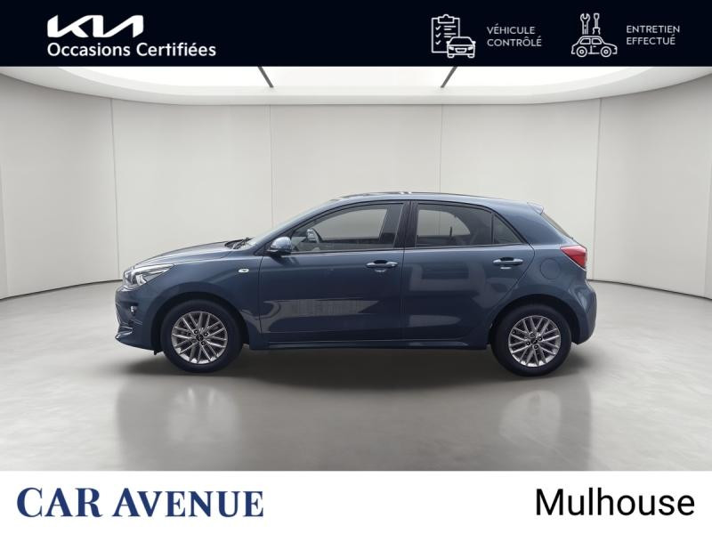 Used KIA Rio 1.0 T-GDI 100ch Active Garantie 1an CarPlay Caméra Régulateur 2022 Bleu Denim métallisé € 13490 in Mulhouse