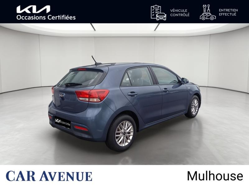 Used KIA Rio 1.0 T-GDI 100ch Active Garantie 1an CarPlay Caméra Régulateur 2022 Bleu Denim métallisé € 13490 in Mulhouse