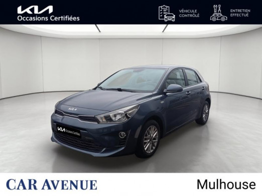Used KIA Rio 1.0 T-GDI 100ch Active Garantie 1an CarPlay Caméra Régulateur 2022 Bleu Denim métallisé € 13,490 in Mulhouse