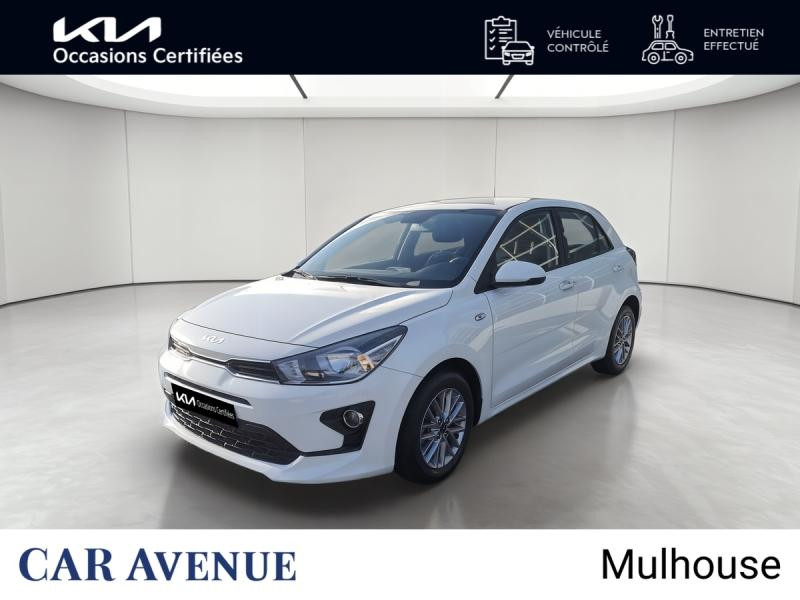 Occasion KIA Rio 1.0 T-GDI 100ch Active GARANTIE 12 MOIS 2023 Blanc 14790 € à Mulhouse