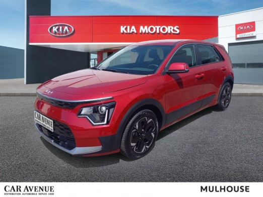 Occasion KIA Niro EV 204ch Motion Garantie 04/30 Caméra CarPlay Régul adaptatif 2023 Rouge Magma Métallisé 22 990 € à Mulhouse