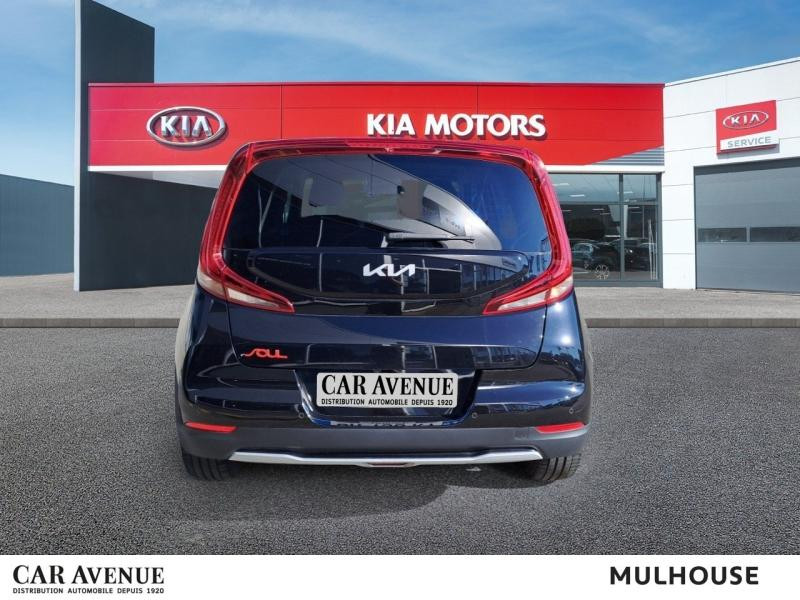 Occasion KIA e-Soul Active 204ch Garantie 07/29 LED Caméra CarPlay Régul adaptatif 2022 Noir Abyssinie métal+Toit Rouge Inferno 17190 € à Mulhouse