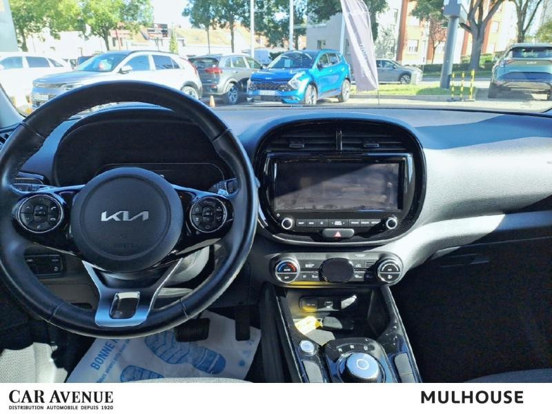 Occasion KIA e-Soul Active 204ch Garantie 07/29 LED Caméra CarPlay Régul adaptatif 2022 Noir Abyssinie métal+Toit Rouge Inferno 17190 € à Mulhouse