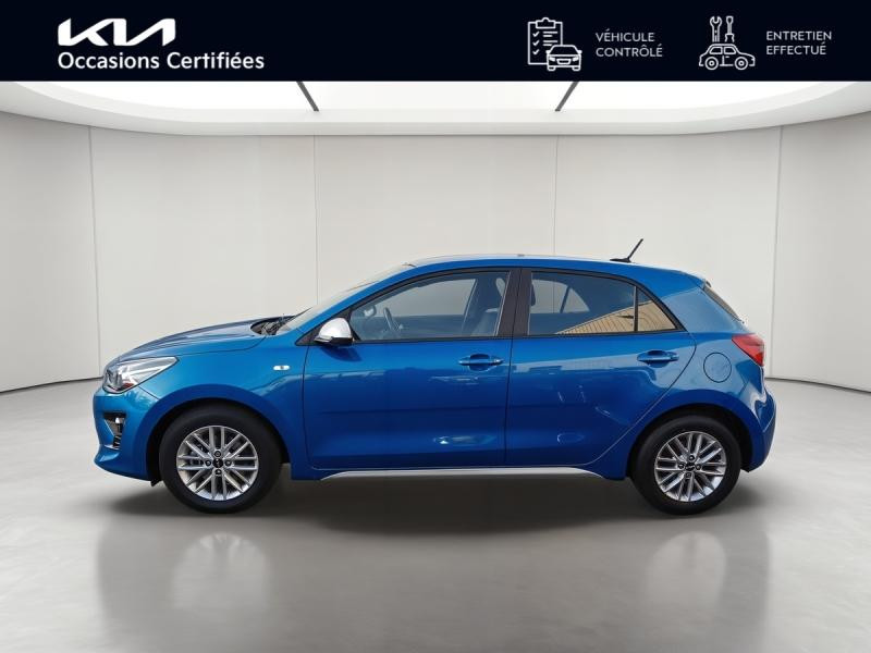 Occasion KIA Rio 1.0 T-GDI 100ch Active GARANTIE 12 MOIS 2021 Bleu Azur métallisé 13990 € à Mulhouse