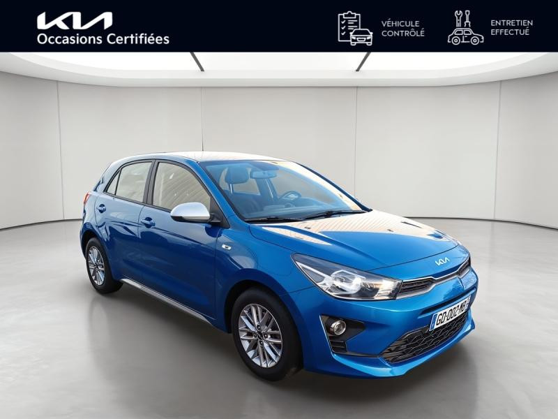 Occasion KIA Rio 1.0 T-GDI 100ch Active GARANTIE 12 MOIS 2021 Bleu Azur métallisé 13990 € à Mulhouse