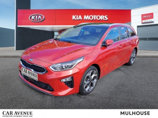 Occasion KIA Ceed SW 1.6 CRDI 136ch Edition One Garantie 1an GPS Caméra 2018 Rouge Rubis métallisé 12 790 € à Mulhouse