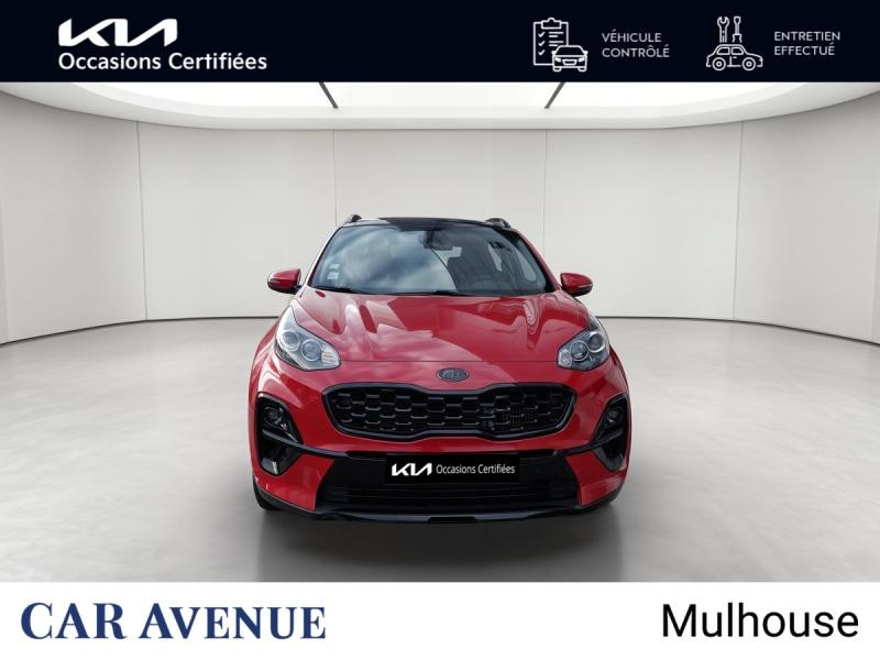 Used KIA Sportage 1.6 CRDi 136ch MHEV Black Edition 4x2 DCT7 GARANTIE 12-2028 2021 Rouge Rubis € 19490 in Mulhouse