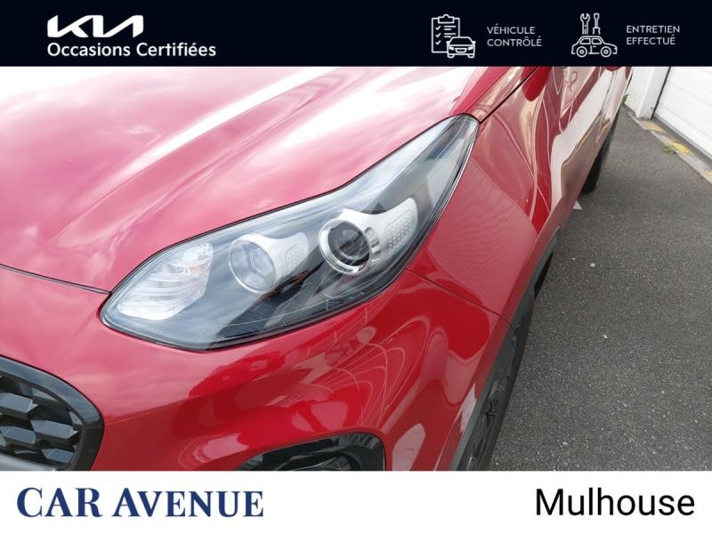 Used KIA Sportage 1.6 CRDi 136ch MHEV Black Edition 4x2 DCT7 GARANTIE 12-2028 2021 Rouge Rubis € 19490 in Mulhouse