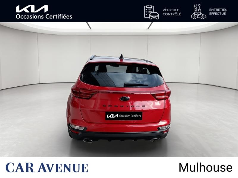 Used KIA Sportage 1.6 CRDi 136ch MHEV Black Edition 4x2 DCT7 GARANTIE 12-2028 2021 Rouge Rubis € 19490 in Mulhouse