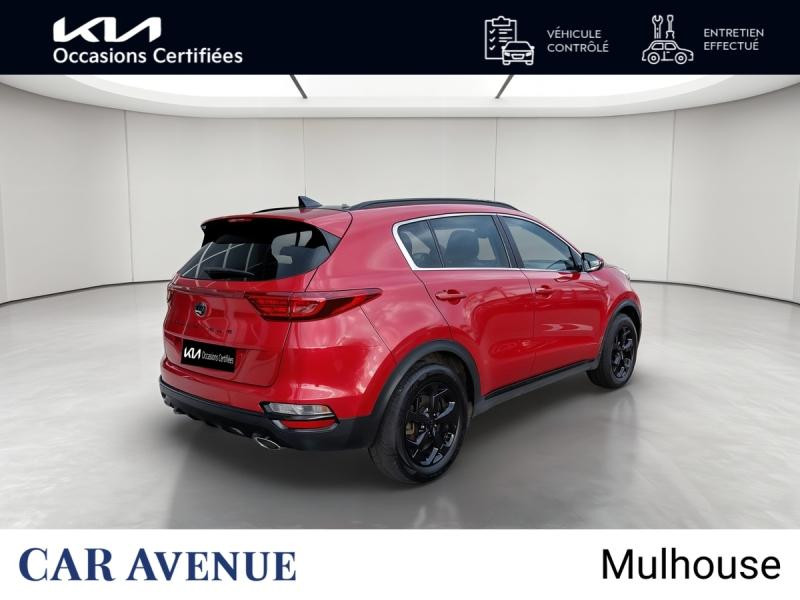 Used KIA Sportage 1.6 CRDi 136ch MHEV Black Edition 4x2 DCT7 GARANTIE 12-2028 2021 Rouge Rubis € 19490 in Mulhouse