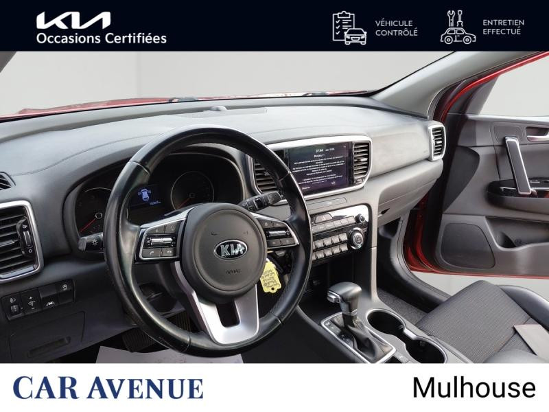 Used KIA Sportage 1.6 CRDi 136ch MHEV Black Edition 4x2 DCT7 GARANTIE 12-2028 2021 Rouge Rubis € 19490 in Mulhouse