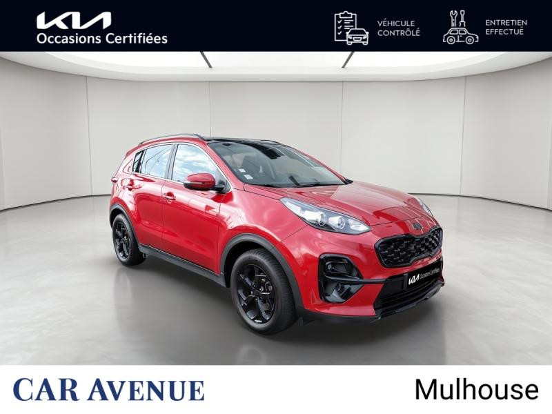 Used KIA Sportage 1.6 CRDi 136ch MHEV Black Edition 4x2 DCT7 GARANTIE 12-2028 2021 Rouge Rubis € 19490 in Mulhouse