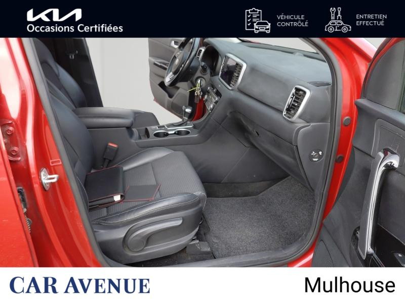 Used KIA Sportage 1.6 CRDi 136ch MHEV Black Edition 4x2 DCT7 GARANTIE 12-2028 2021 Rouge Rubis € 19490 in Mulhouse