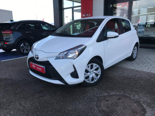 Occasion TOYOTA Yaris 69 VVT-i France 5p Gps Clim Garantie 12 Mois 2018 Blanc 10 980 € à Colmar
