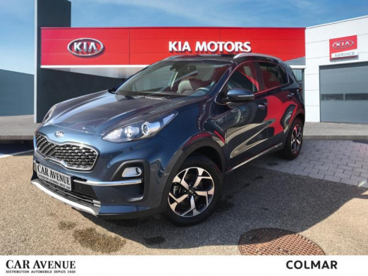 Occasion KIA Sportage Crdi 115 Mhev Design 4x2 Camera Gps Carplay Garantie 2027 2020 Bleu Galaxie 24 990 € à Colmar