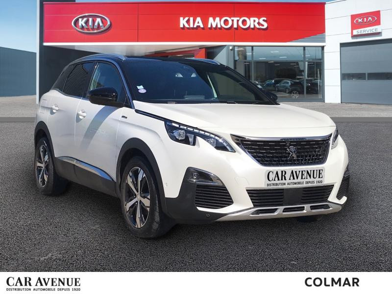 Peugeot 3008 1 6 Thp 165ch Gt Line S S Eat6 Occasion A 24990 Euros Au Garage Kia Colmar